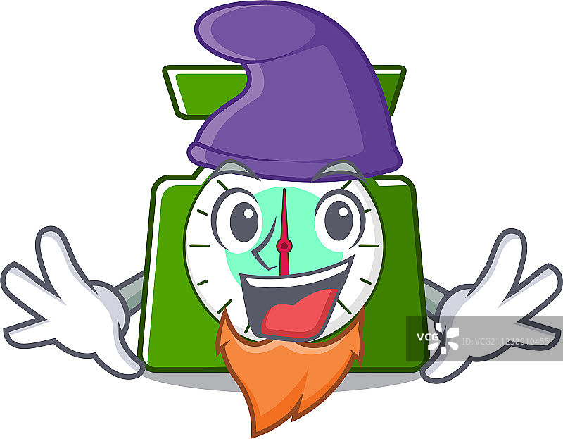 精灵厨房秤卡通形象图片素材