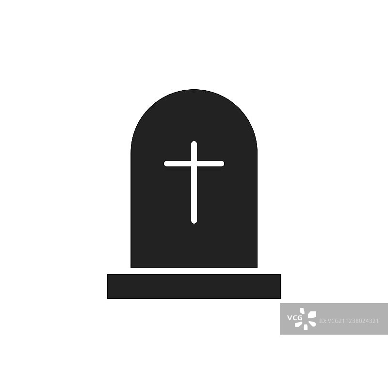 万圣节墓碑图标（墓碑、裂纹、墓石）图片素材