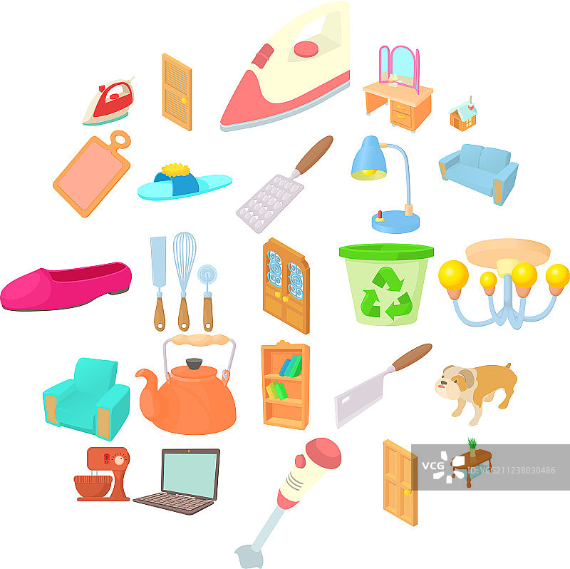 吊桥图标卡通风格图片素材