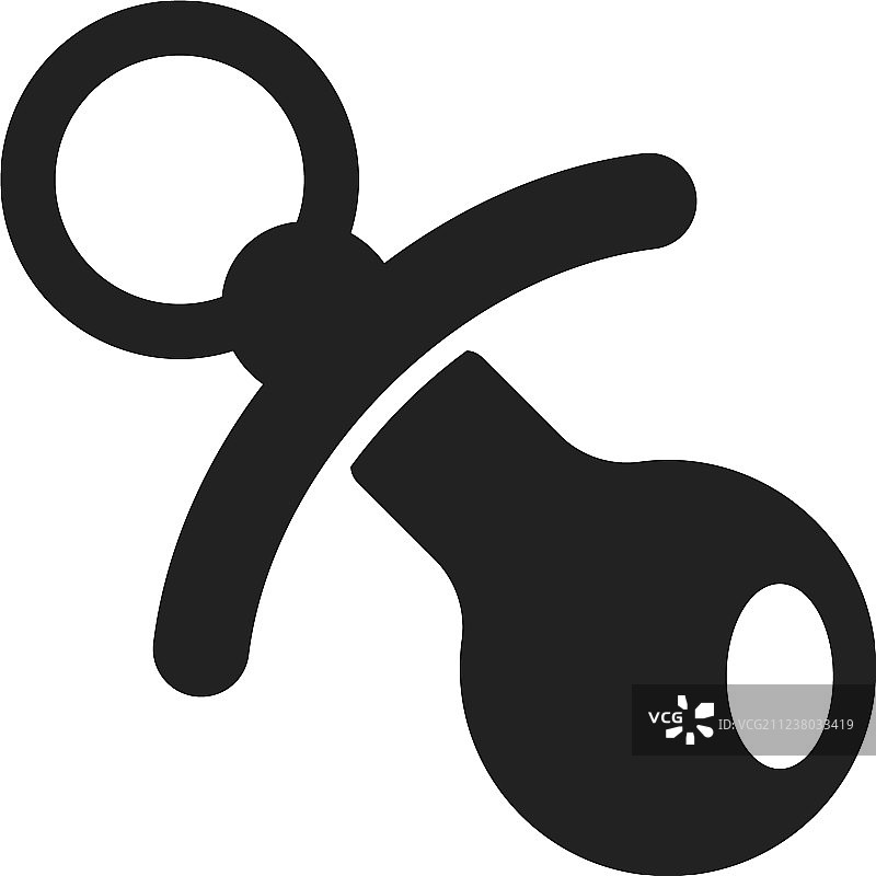 婴儿奶嘴图标儿童玩具图片素材