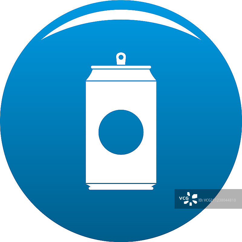 蓝色苏打图标图片素材