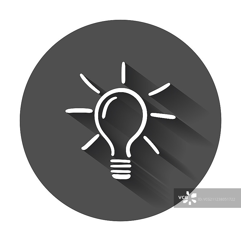 手绘灯泡创意涂鸦图片素材