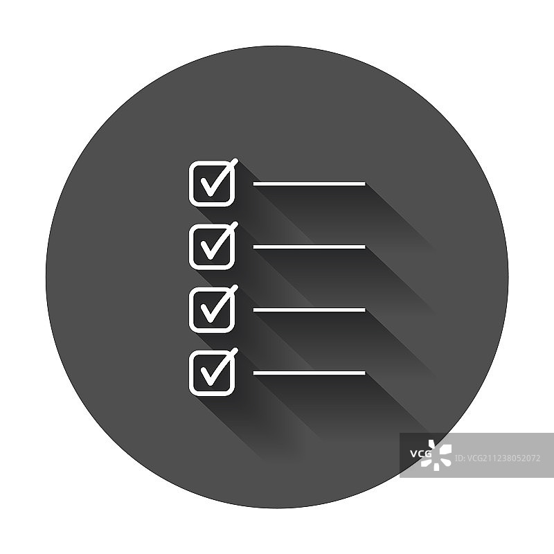 扁平风格待办事项清单图标图片素材