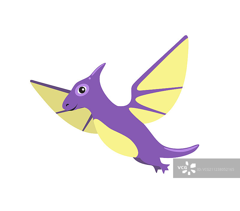 展开翅膀的翼龙图片素材