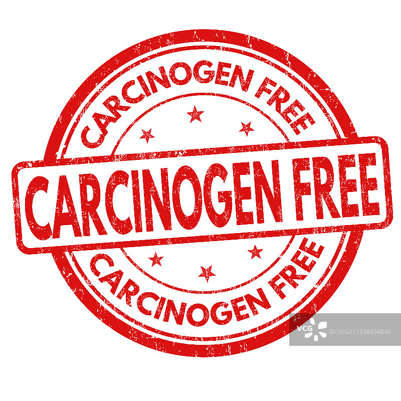 不含致癌物橡胶印章图片素材