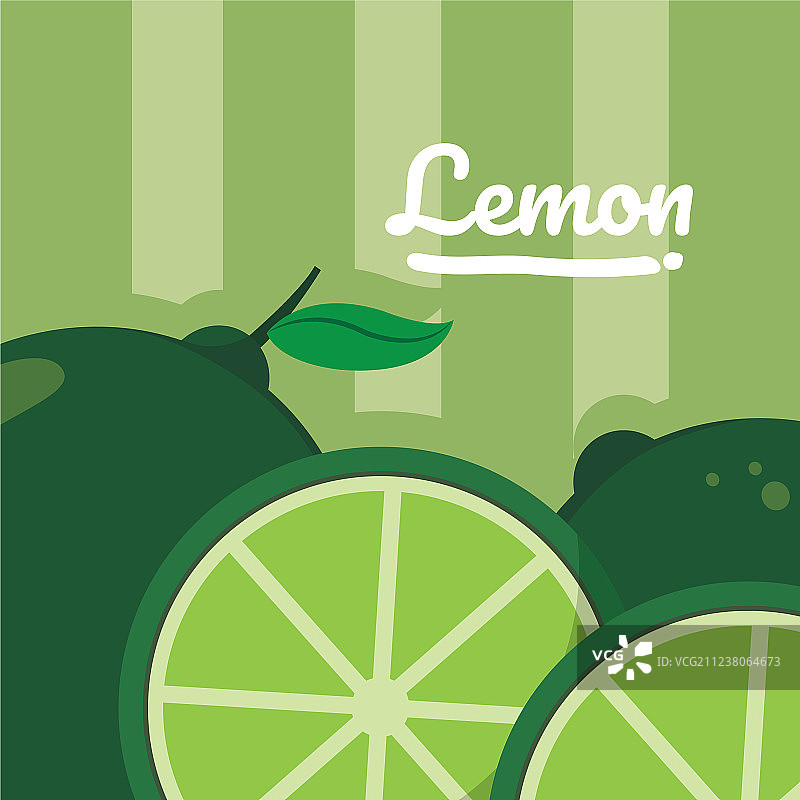 卡通柠檬水果图片素材