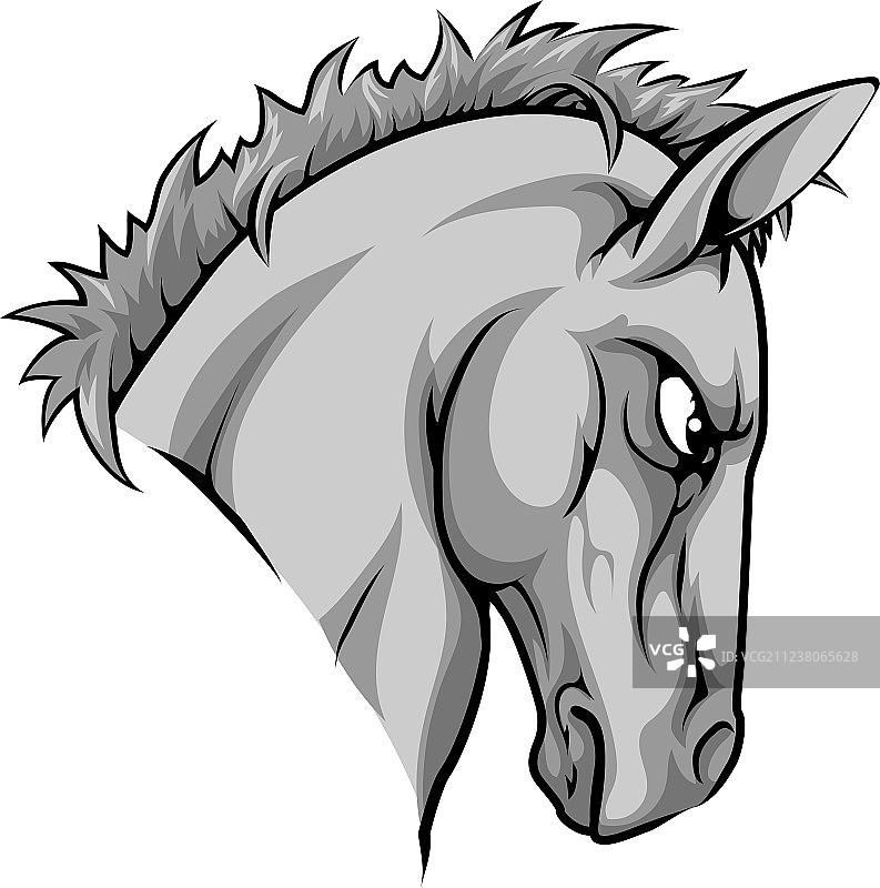 马吉祥物角色图片素材