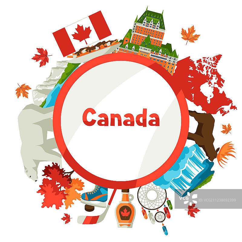 加拿大背景设计图片素材