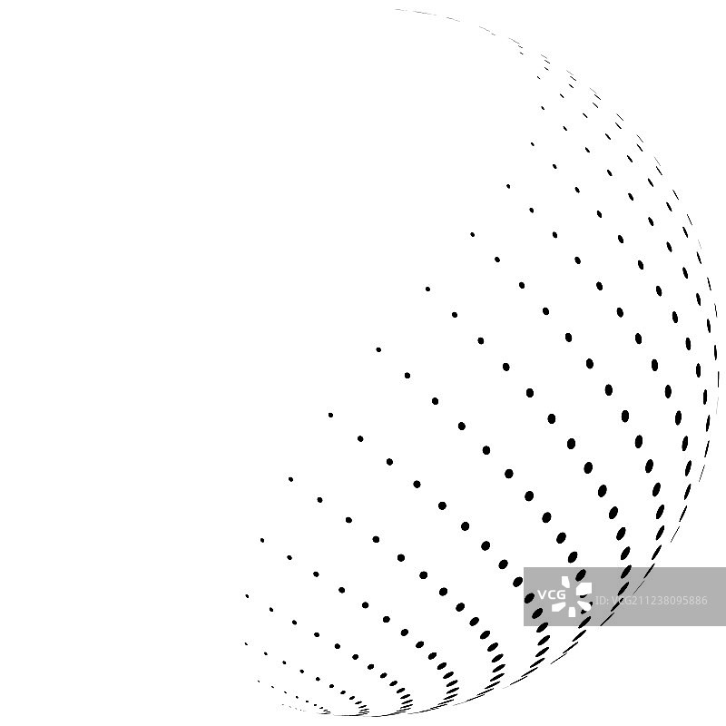 半色调半球图片素材