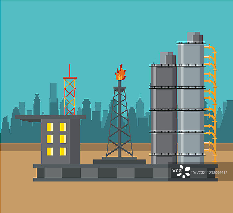 石油工业概念图片素材