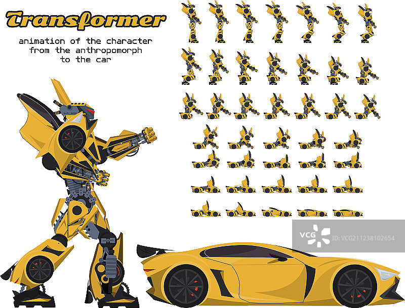 变形金刚角色动画图片素材