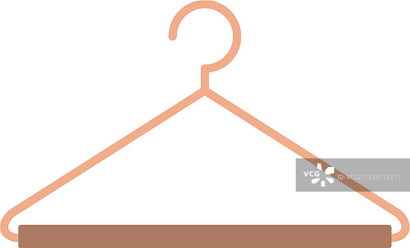 衣架与衬衫剪影图片素材