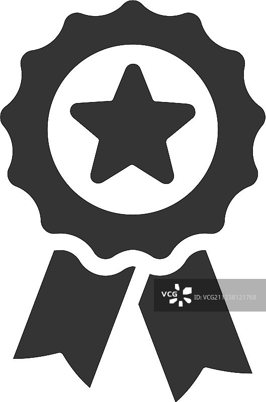 颁奖徽章图标图片素材