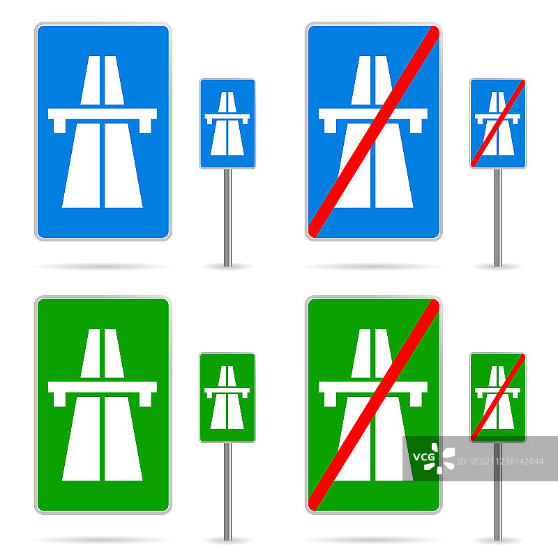 高速公路路牌图片素材