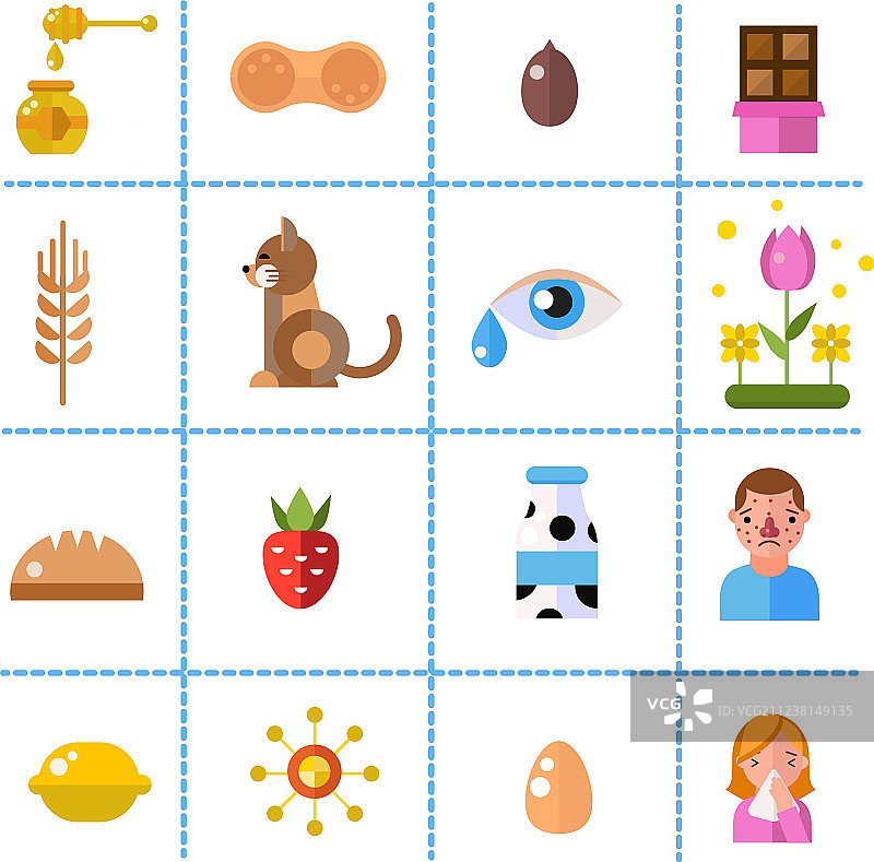 过敏症状疾病医疗保健药片病毒图片素材