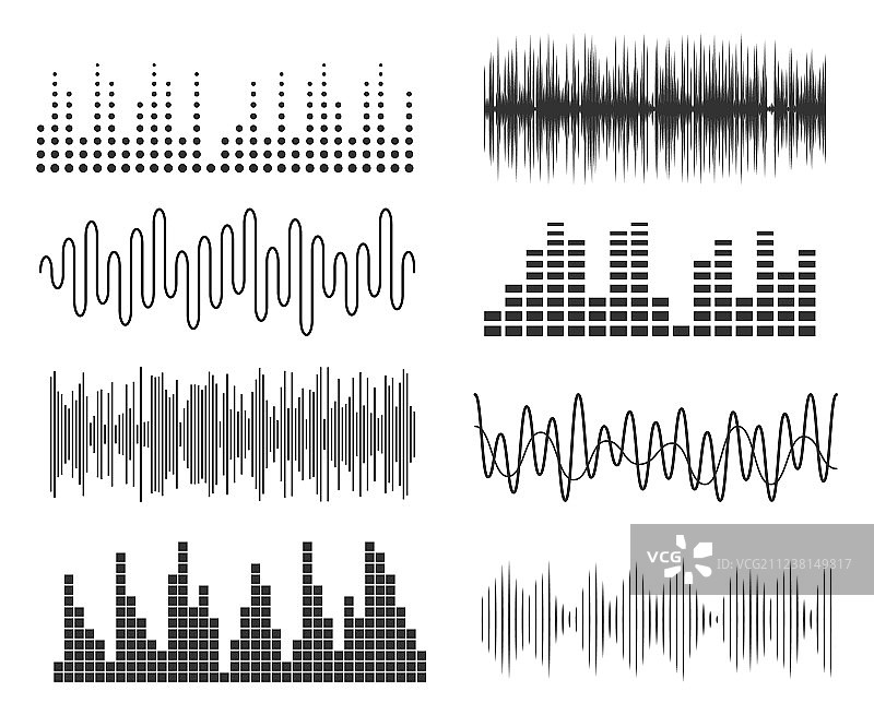 声波音乐音频技术合集图片素材