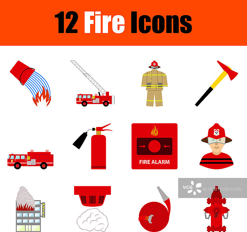 火焰图标合集图片素材