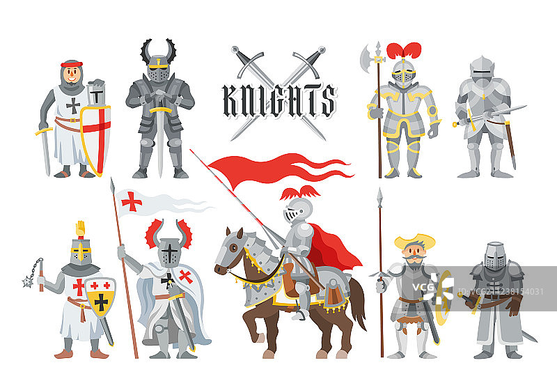 中世纪骑士图片素材