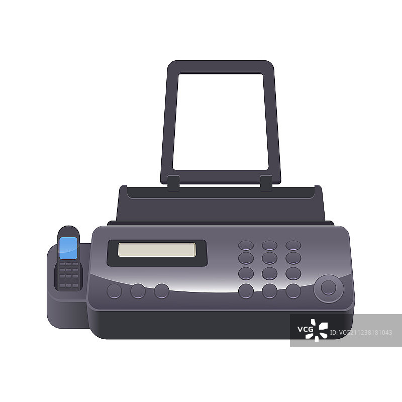 传真机电传或传真图片素材