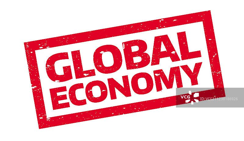全球经济印章图片素材