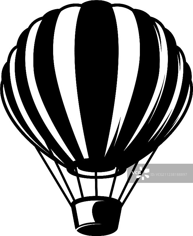 白色背景上的气球设计元素图片素材