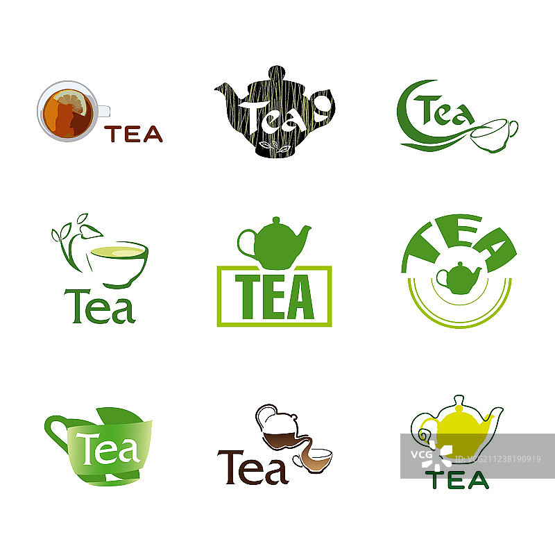 茶叶Logo设置图片素材