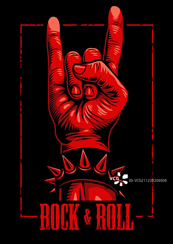 摇滚手势图片素材