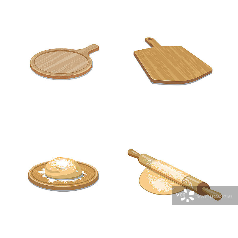 披萨和美食招牌图片素材