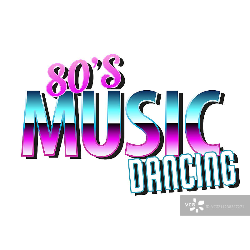 80年代风格海报图片素材