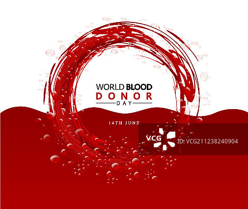 创意献血日宣传信息图片素材