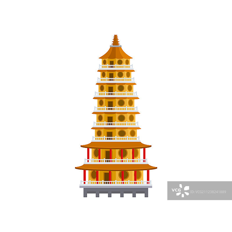 中国台湾传统寺庙古建筑图片素材