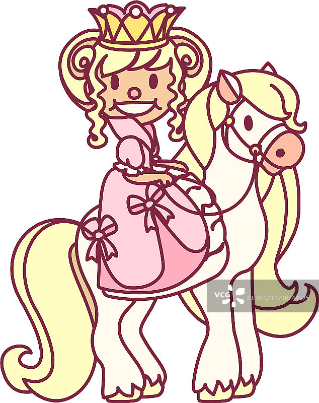 小公主女王图片素材