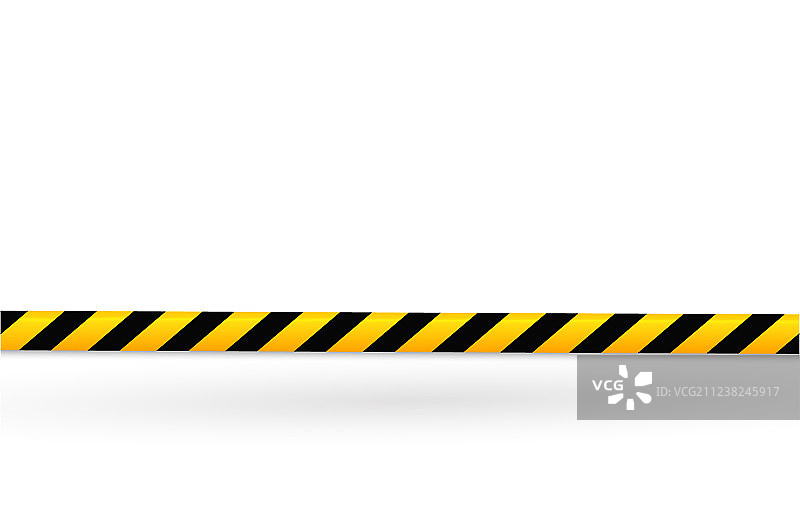 逼真的绝缘警示线条图片素材