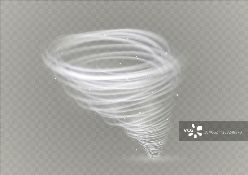 旋转的发光龙卷风，美丽的旋风图片素材