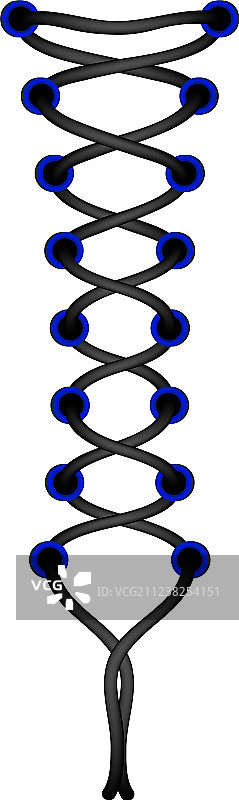 黑色蕾丝与蓝色镂空设计图片素材