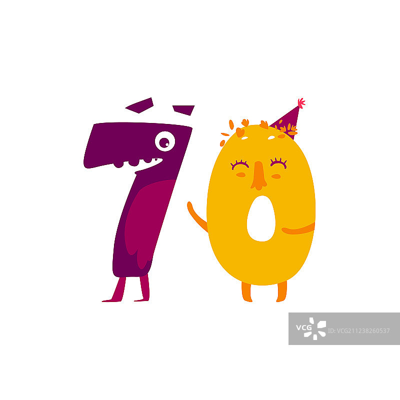 可爱的动物角色70号图片素材