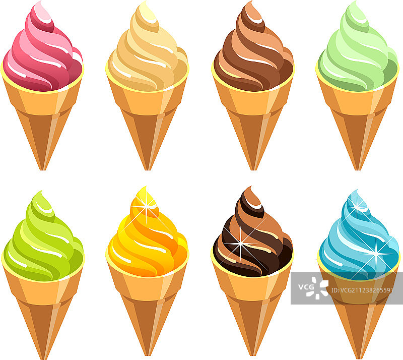 冰淇淋图标素材图片素材