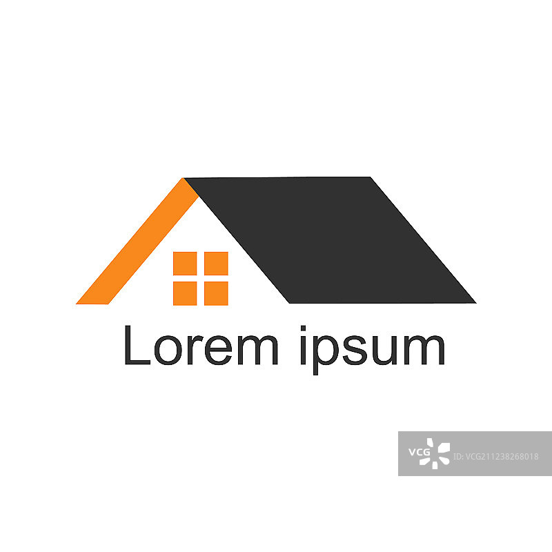 现代房屋标志设计图片素材