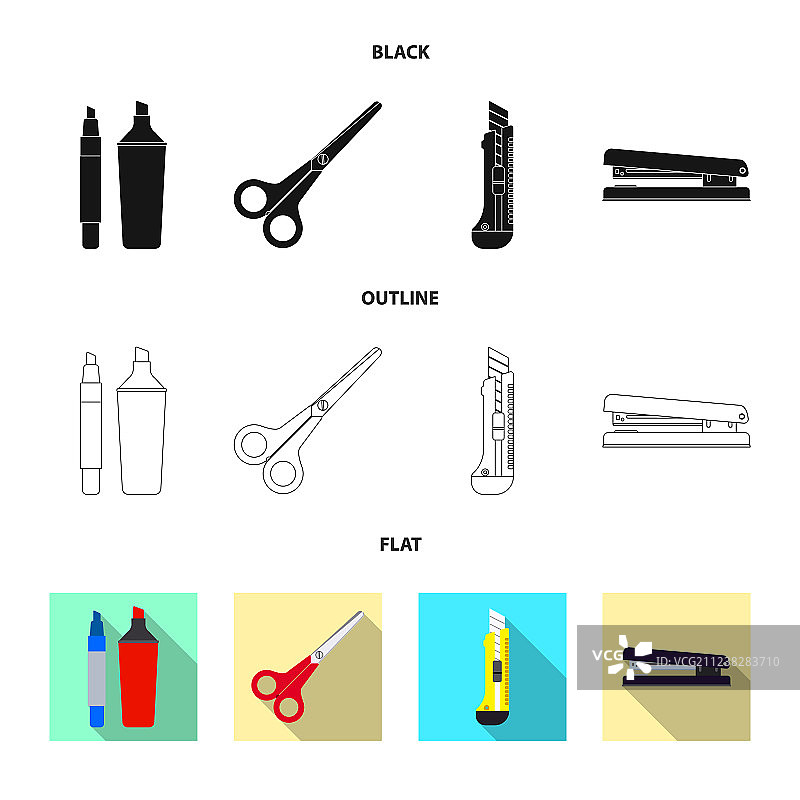 办公用品标志图片素材