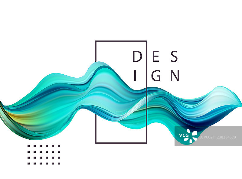 抽象彩色背景色流图片素材