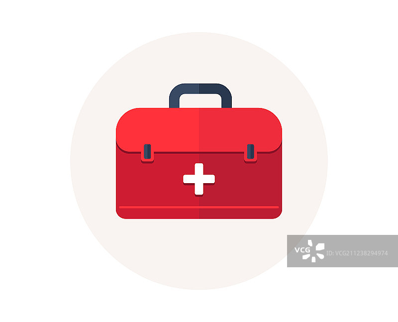 急救箱图标：医疗急救包图片素材