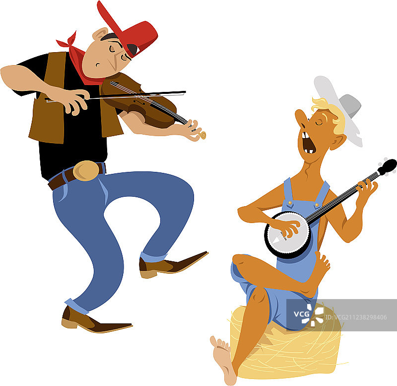 拉小提琴的女孩图片素材