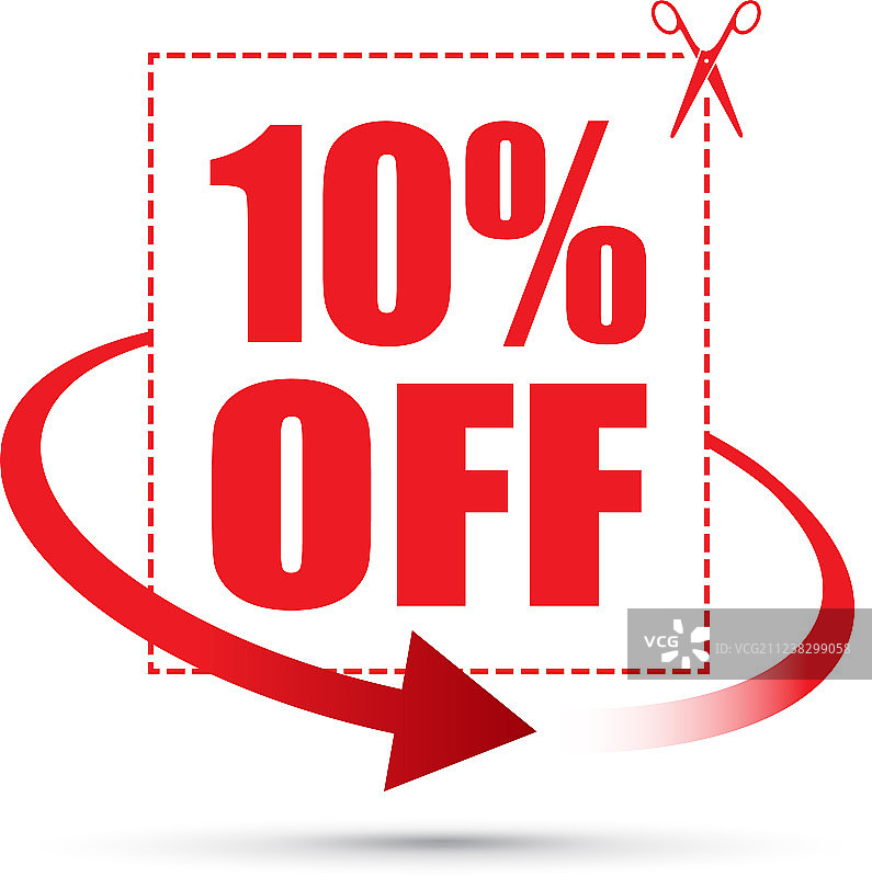 九折促销标签图片素材