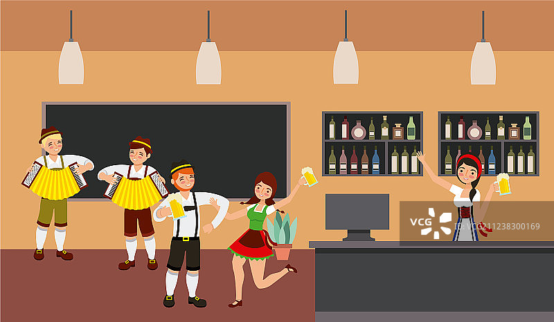 慕尼黑啤酒节庆祝活动图片素材