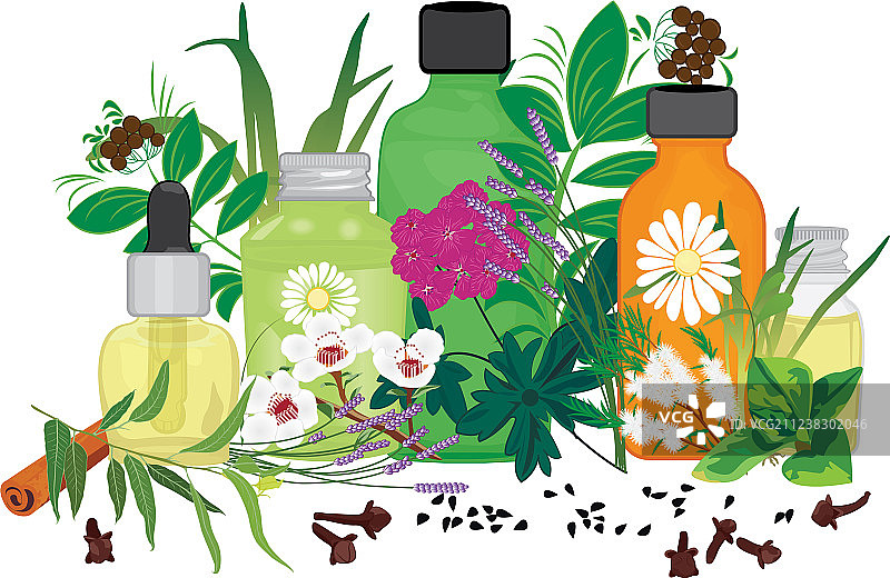 精油套装图片素材