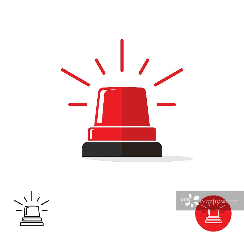 特警闪光灯紧急部门图片素材