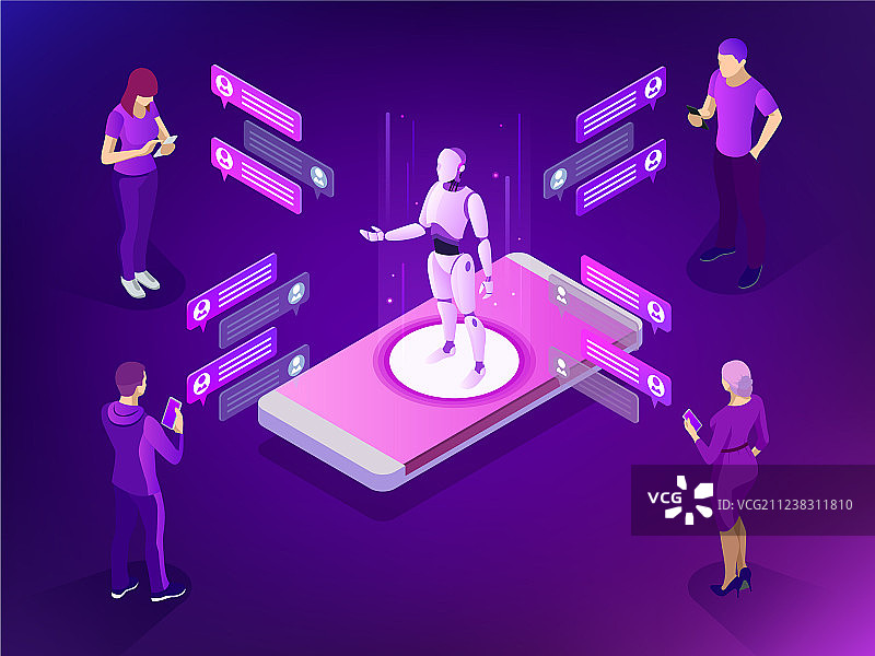 2.5D人工智能AI与商业图片素材