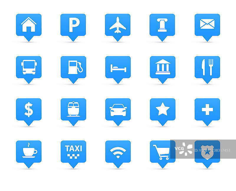 导航图标合集图片素材