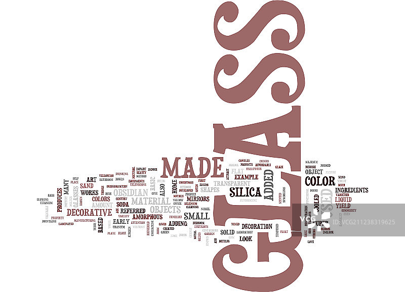 玻璃已知和未知文本背景图片素材