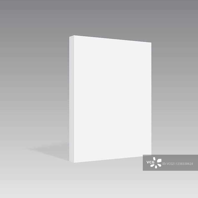 逼真书籍垂直站立模型图片素材